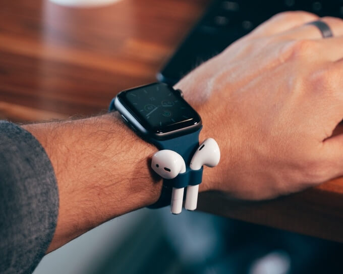 AirBand: This Apple Watch bracelet also holds AirPods