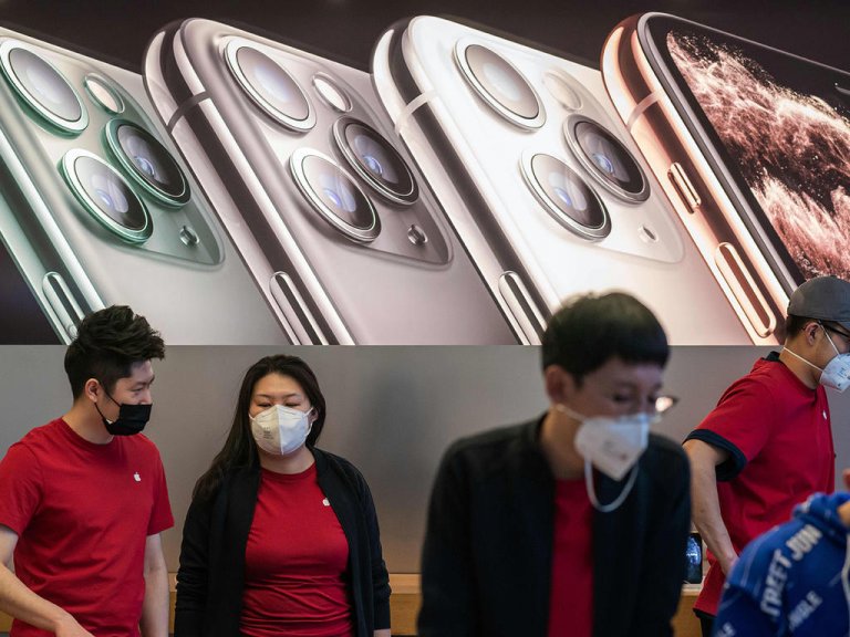 Corona virus: Apple stores in China remain closed