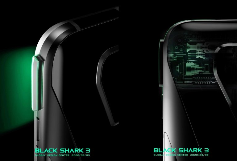 Xiaomi Black Shark 3 Pro Teaser Parade: Extendable shoulder buttons for the ultimate gaming experience